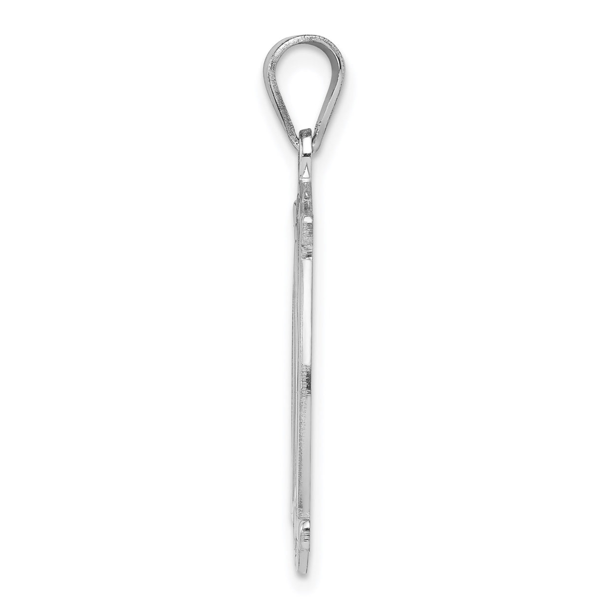 Sterling Silver Monogram Pendant with M Y Letters in Script Design