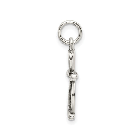 Sterling Silver Cross Pendant with Oxidized Matte Finish, Rustic Modern Faith Design for Men and Women