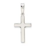 Sterling Silver Crucifix Cross Pendant with Jesus Figure, Religious Faith Style