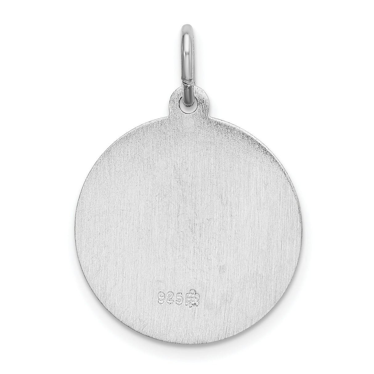 Santa Ana Ruega Por Nosotros Spanish Words Charm Pendant in Real 925 Sterling Silver