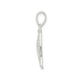 Sterling Silver Cross Pendant with Angel Wings , Spiritual Religious Jewelry for Men and Women