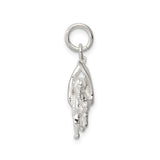 Sterling Silver Pegasus Pendant, Winged Horse Charm Inspired by Greek Mythology