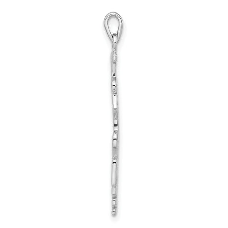 Sterling Silver Heart Pendant with Love Message, Minimalist Confidence Charm