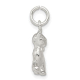 Cat Charm Pendant in Real 925 Sterling Silver