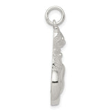 Cat Charm Pendant in Real 925 Sterling Silver