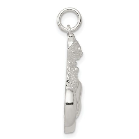 Cat Charm Pendant in Real 925 Sterling Silver