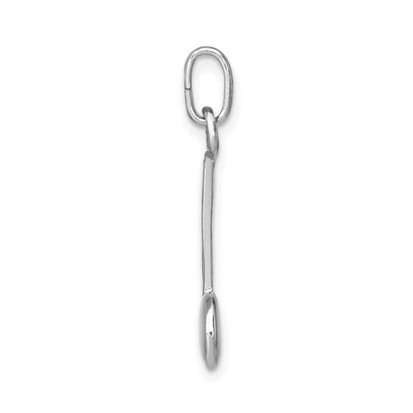 Sterling Silver Music Pendant with Eighth Note Design, Minimalist Artistic Charm