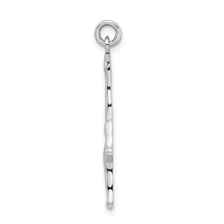 Sterling Silver Gymnast Pendant Featuring Handstand Pose, Motivational Sports Charm for Women and Girls