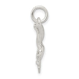 Dolphins Charm Pendant in Real 925 Sterling Silver