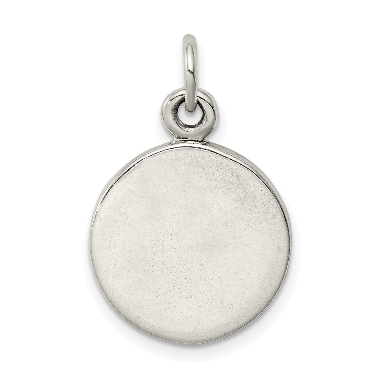 Sterling Silver Star of David Pendant with Raised Six-Pointed Star on Dark Background