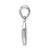 Sterling Silver Star Pendant with Cubic Zirconia Accents, Celestial-Inspired Jewelry for Women