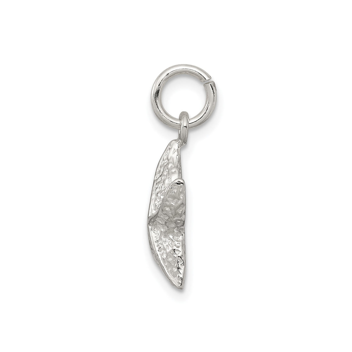 Sterling Silver Starfish Pendant with Textured Design, Nautical Ocean-Inspired Jewelry for Women