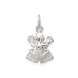 Sterling Silver Frog Pendant, Detailed Amphibian Design, Nature and Animal Totem Theme
