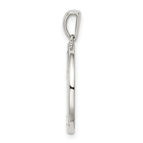 Sterling Silver Aries Constellation Pendant with Cubic Zirconia, Zodiac Astrology Medallion