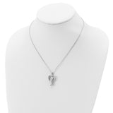 Angel Ash Holder 18 inch Necklace Charm Pendant in Real 925 Sterling Silver