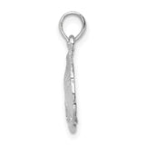 Sterling Silver Sand Dollar Pendant with Ocean Inspired Nautical Design for Women and Unisex Wear