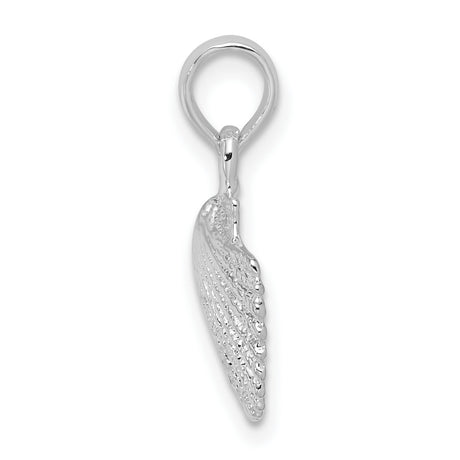 Sterling Silver Scallop Shell Pendant, Camino de Santiago Christian Travel Symbol