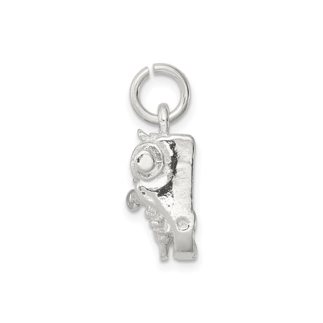 Sterling Silver Typewriter Pendant, Vintage Writer Jewelry for Authors and Book Lovers