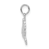 Sterling Silver Crab Pendant with Marine Life Design, Zodiac Cancer Symbol Jewelry