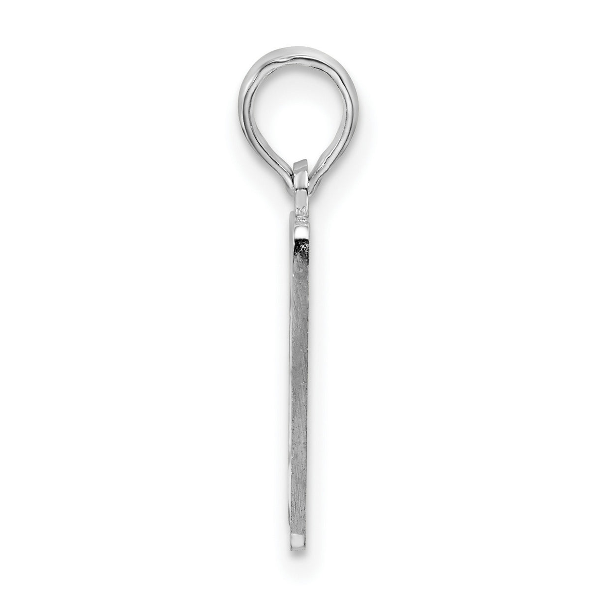 Sterling Silver Pendant with Key West Mile 0 Design, Travel-Inspired Florida Souvenir Charm