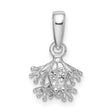 Sterling Silver Frog Pendant with Detailed Tree Frog Design, Nature Inspired Jewelry