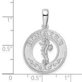 Sterling Silver Seahorse Pendant, Caribbean Ocean Life Charm, Coastal Nautical Design