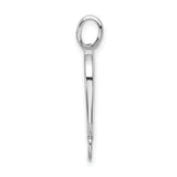 Sterling Silver Heart Shaped Pendant with Open Loop Design, Minimalist Romantic Charm for Women