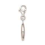 Sterling Silver Pendant with Brown Enamel, Florida State University Logo Charm
