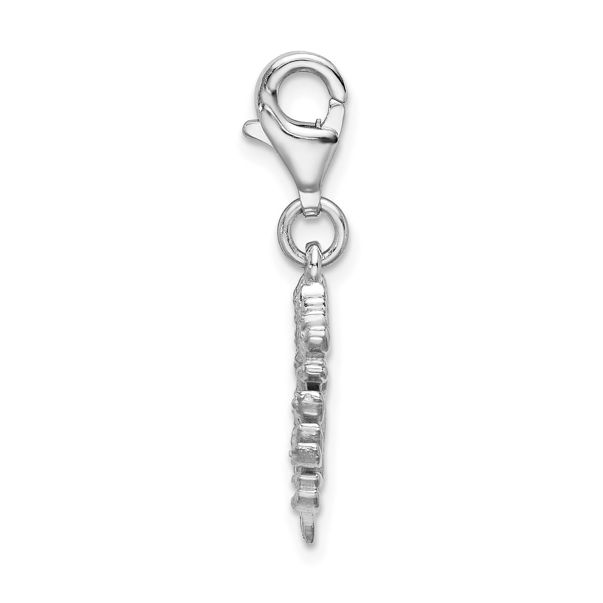 Sterling Silver Tree of Life Pendant Charm with Detailed Branch and Leaf Design for Women