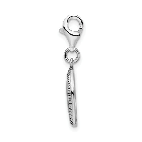 Sterling Silver Sister Pendant, Oval Charm with Sentimental Family Bond Theme for Women