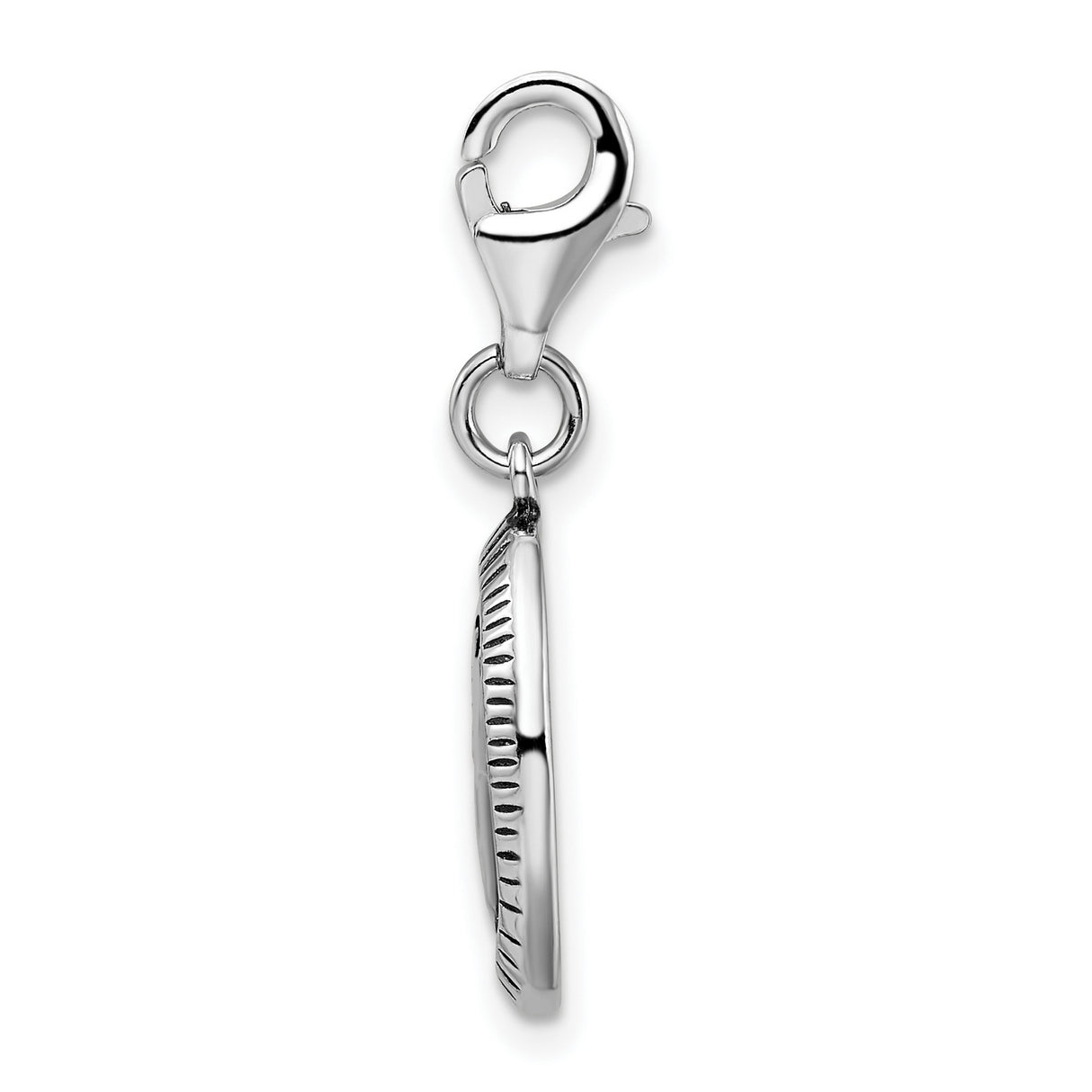 Sterling Silver Survivor Oval Pendant, Motivational Charm Symbolizing Strength and Resilience