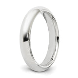 Sterling Silver Comfort Fit wedding band ring detail view