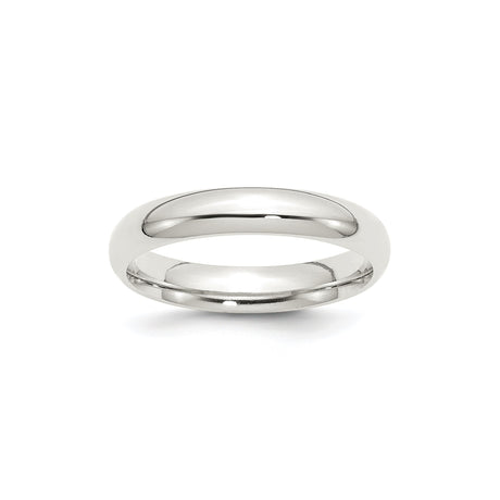 Sterling Silver Comfort Fit wedding band ring