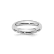 Sterling Silver Comfort Fit wedding band ring