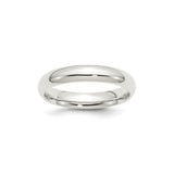 Sterling Silver Comfort Fit wedding band ring