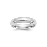 Sterling Silver Comfort Fit wedding band ring
