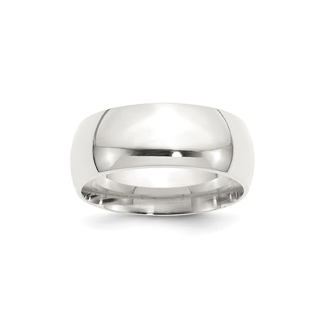 Sterling Silver Comfort Fit wedding band ring