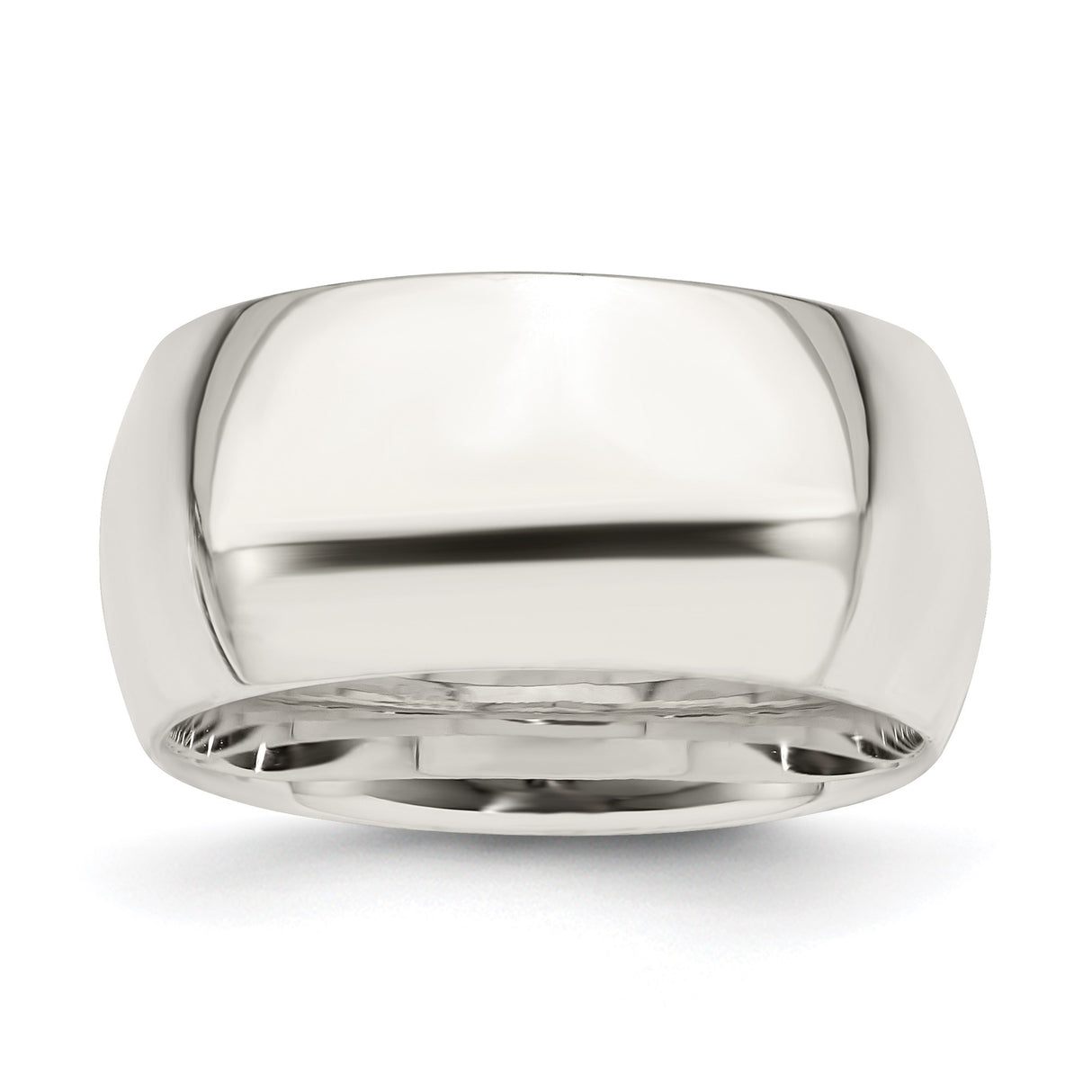 Sterling Silver Comfort Fit wedding band ring