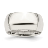 Sterling Silver Comfort Fit wedding band ring