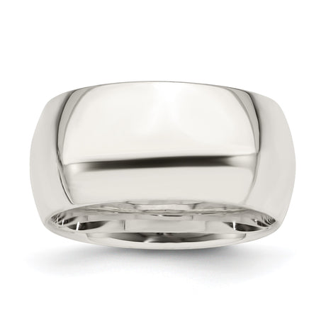 Sterling Silver Comfort Fit wedding band ring