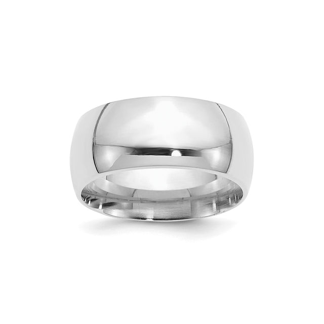Sterling Silver Comfort Fit wedding band ring