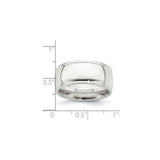 Sterling Silver Milgrain, Comfort Fit wedding band ring shown for scale