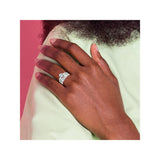Sterling Silver wedding band ring detail view