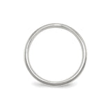Sterling Silver Milgrain, Comfort Fit wedding band ring alternate angle