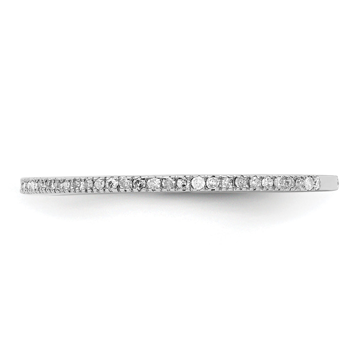 Sterling Silver wedding band ring detail view