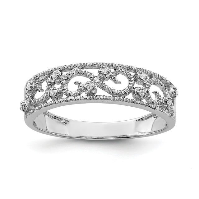 Sterling Silver wedding band ring