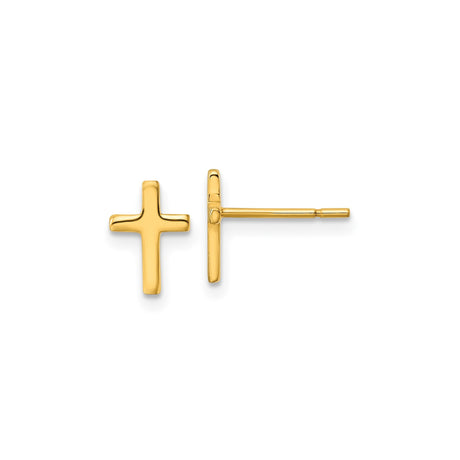Sterling Silver Cross Pendant with Polished Latin Cross Design for Men and Women