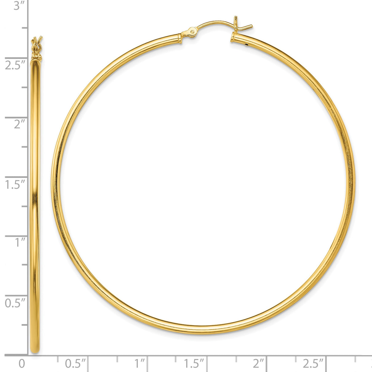 Sterling Silver Hoop Earrings, Thin Round Gold Plated Design, Lightweight Minimalist Style