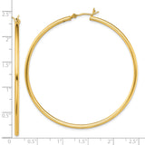 Sterling Silver Gold Plated Hoop Earrings, Lightweight Minimalist Round Design for Women