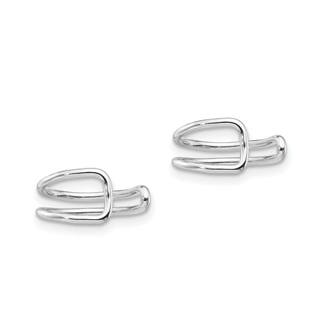 Sterling Silver Adjustable Ear Cuffs Open Minimalist Design